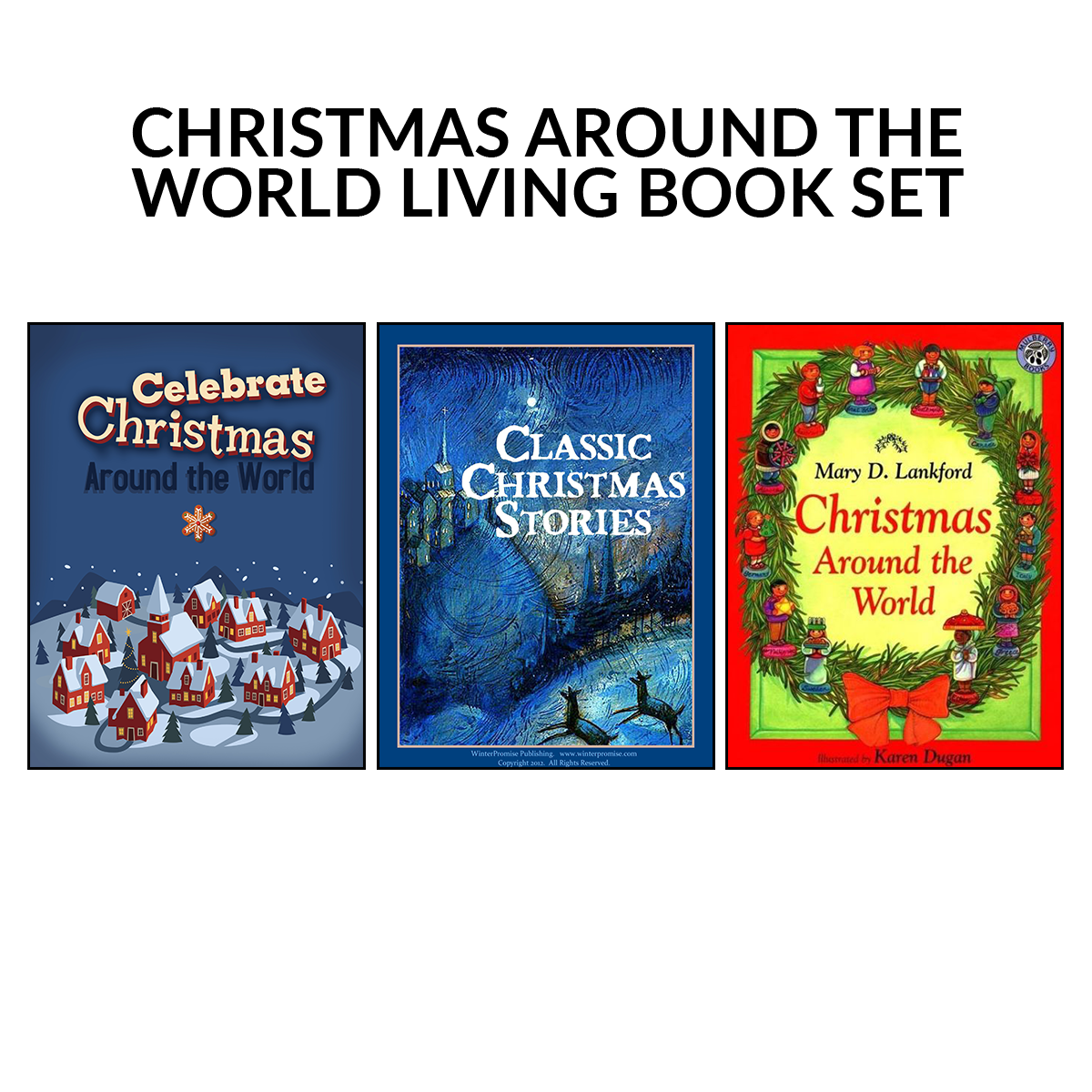 Children Around the World Christmas Living Book Set WinterPromise