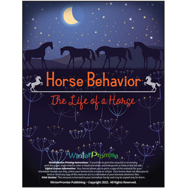 Equine Science Notebook 3 - Print
