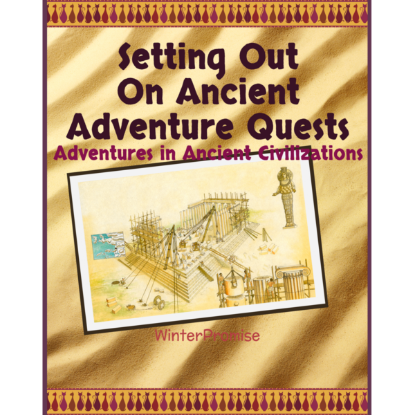 Setting out on Ancient Adventure Quests Print