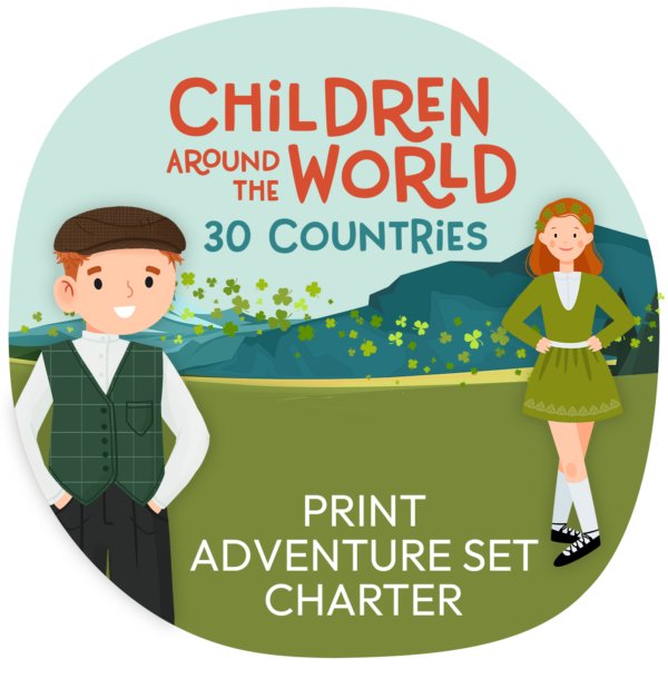 Children Around the World Print Adventure Set CHARTER